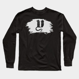 Gothic letter Y – Alphabet typography Long Sleeve T-Shirt